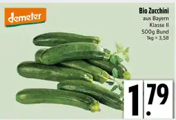 Edeka Demeter bio zucchini Angebot
