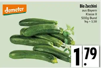 Edeka Demeter bio zucchini Angebot