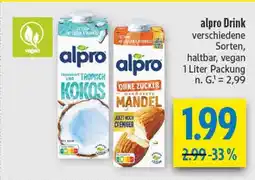 diska Alpro tropisch und kokos Angebot