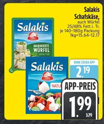 Edeka Salakis marinierte würfel kräuter Angebot