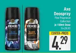 Edeka Axe blue lavender deospray Angebot