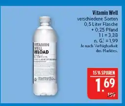 Marktkauf Vitamin well verschiedene sorten Angebot