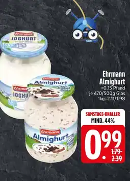 Edeka Ehrmann joghurt Angebot
