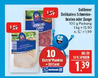 Marktkauf Golßener delikatess schweinebraten Angebot