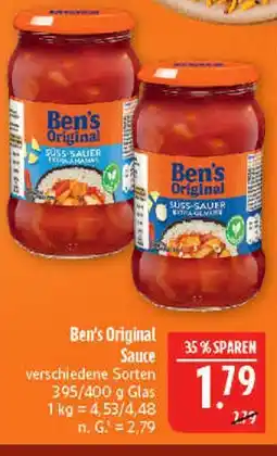 Marktkauf Ben's original süß-sauer fruchtig-ananas Angebot