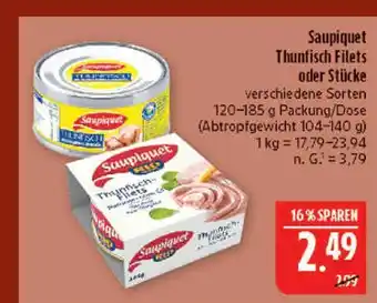 Marktkauf Saupiquet thunfisch filets Angebot