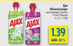 diska Ajax fête des fleurs allzweckreiniger Angebot
