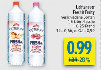 diska Lichtenauer fresh'n fruity pfirsich geschmack Angebot