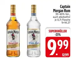 Edeka Captain morgan spiced gold rum Angebot
