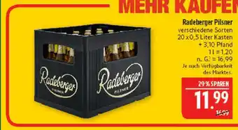 Marktkauf Radeberger pilsner Angebot