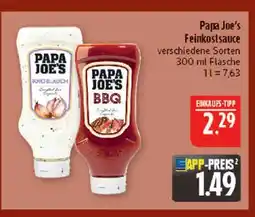 Marktkauf Papa joe's knoblauch feinkostsauce Angebot