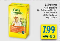 diska J.j. darboven café intención aromatico Angebot