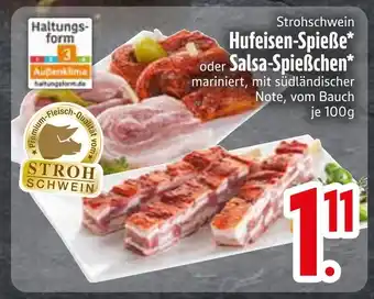 Edeka Strohschwein hufeisen-spieße Angebot