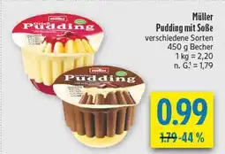 diska Müller grieß pudding mit soße Angebot