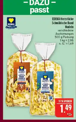 Marktkauf Edeka herzstücke schwäbische band nudeln Angebot