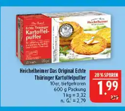 Marktkauf Heichelheimer das original echte thüringer kartoffelpuffer Angebot