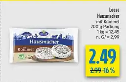 diska Loose hausmacher mit kümmel Angebot
