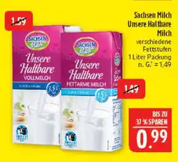 Marktkauf Sachsen milch unsere haltbare vollmilch Angebot