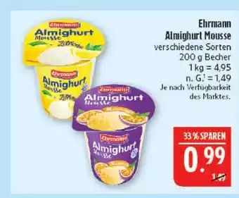 Marktkauf Ehrmann almighurt mousse zitrone Angebot