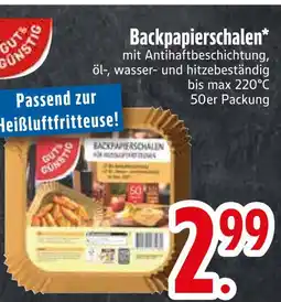 Edeka Backpapierschalen Angebot