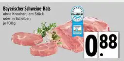 Edeka Bayerischer schweine-hals Angebot