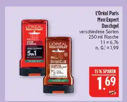 Marktkauf L'oréal paris men expert duschgel stop stress Angebot