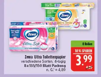Marktkauf Zewa ultra soft toilettenpapier Angebot
