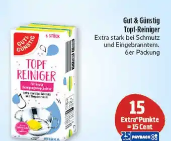 Marktkauf Gut & günstig topf-reiniger Angebot