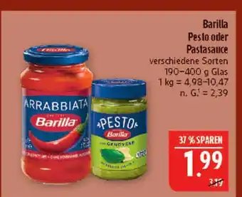 Marktkauf Barilla pesto Angebot