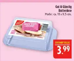 Marktkauf Gut & günstig butterdose Angebot