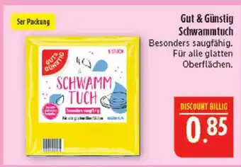 Marktkauf Gut & günstig schwammtuch Angebot