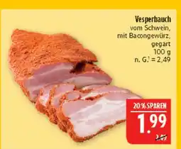 Marktkauf Vesperbauch vom schwein Angebot
