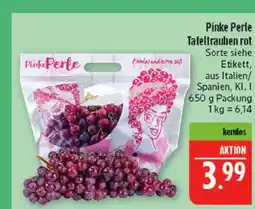 Marktkauf Pinke perle tafeltrauben rot Angebot