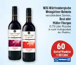 Marktkauf Wzg württembergische weingärtner rotwein, rosé oder müller-thurgau Angebot