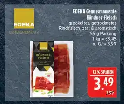 Marktkauf Edeka genussmomente bündner-fleisch Angebot