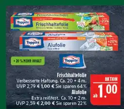 Marktkauf Toppits frischhaltefolie Angebot