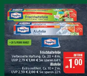 Marktkauf Toppits frischhaltefolie Angebot