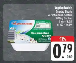 Edeka Vogtlandweide gewürz quark Angebot