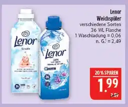 Marktkauf Lenor weichspüler Angebot
