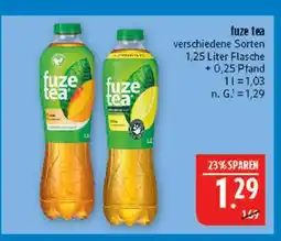 Marktkauf Fuze tea pfirsich Angebot
