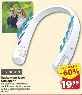 Famila Nord West LIVINGTON Nackenventilator Cool2go Angebot