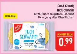 Marktkauf Gut & günstig tuchschwamm Angebot