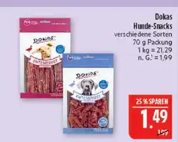 Marktkauf Dokas hunde-snacks entenbrust Angebot