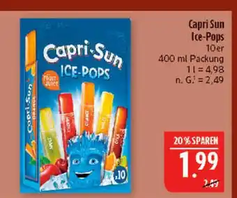 Marktkauf Capri sun ice-pops Angebot