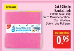 Marktkauf Gut & günstig haushaltstuch Angebot