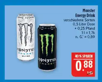 Marktkauf Monster energy drink Angebot
