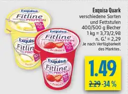 diska Exquisa fitline protein quark vanille Angebot