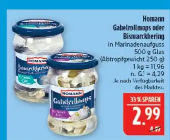 Marktkauf Homann gabelrollmops Angebot