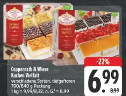 Edeka Coppenrath & wiese kuchen vielfalt Angebot