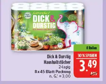 Marktkauf Dick & durstig haushaltstücher Angebot